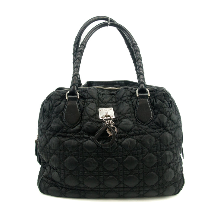 Christian Dior Cannage Quilted Nylon Tote Bag #2696 by Bolt Boutique