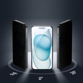 iPhone 17 Privacy Screen Protector - Easy Apply Tempered Glass| ZeroDamage by Zerodamage Sahara Case LLC