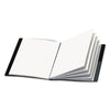 Cardinal ShowFile Display Book with Custom Cover Pocket, 24 Letter-Size Sleeves, Black