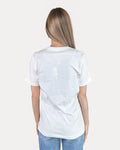 Colorful Christmas Trees Graphic Tee - White by Boutique 23