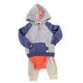 Carters Baby Boys 3-Pc. Hooded Fleece Jacket, Bodysuit and Pants by Vanessa Jane