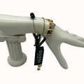 Guess Gold-Tone 3-Pc. Set Crystal, Heart & Bead Faux Leather Slider Bracelets by Vanessa Jane