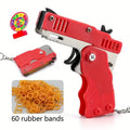 Foldable Metal Rubber Band Launcher Toy Keychain by DailySale