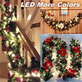2.7 Meter Christmas Rattan Garland Decorative by DailySale