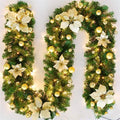 2.7 Meter Christmas Rattan Garland Decorative by DailySale