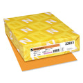Astrobrights Color Paper, 24 lb Bond Weight, 8.5 x 11, Cosmic Orange, 500/Ream