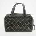 Chanel Wild Stitch Black Lamb Skin Hand Bag 3 Series #2702 by Bolt Boutique