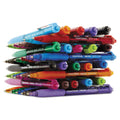 Paper Mate InkJoy 300 RT Ballpoint Pen, Retractable, Medium 1 mm, Blue Ink, Blue Barrel, Dozen