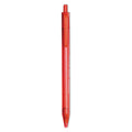 Paper Mate InkJoy 100 RT Ballpoint Pen, Retractable, Medium 1 mm, Red Ink, Red Barrel, Dozen