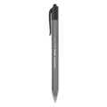 Paper Mate InkJoy 100 RT Ballpoint Pen, Retractable, Medium 1 mm, Black Ink, Black Barrel, Dozen