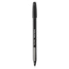 Paper Mate InkJoy 100 Ballpoint Pen/Stylus, Stick, Medium 1 mm, Black Ink, Black Barrel, Dozen