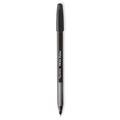 Paper Mate InkJoy 100 Ballpoint Pen/Stylus, Stick, Medium 1 mm, Black Ink, Black Barrel, Dozen
