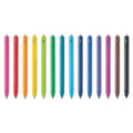 Paper Mate InkJoy Gel Pen, Retractable, Medium 0.7 mm, Assorted Ink and Barrel Colors, 14/Pack