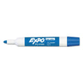 EXPO Low-Odor Dry-Erase Marker, Medium Bullet Tip, Blue, Dozen