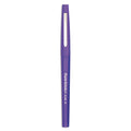 Paper Mate Point Guard Flair Felt Tip Porous Point Pen, Stick, Medium 0.7 mm, Purple Ink, Purple Barrel, Dozen