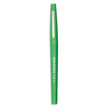 Paper Mate Point Guard Flair Felt Tip Porous Point Pen, Stick, Medium 0.7 mm, Green Ink, Green Barrel, Dozen