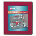 Avery UltraLast Heavy-Duty View Binder with One Touch Slant Rings, 3 Rings, 1" Capacity, 11 x 8.5, Red