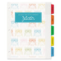 Avery Movable Tab Dividers with Color Tabs, 5-Tab, 11 x 8.5, White, 1 Set