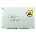 Quartet Infinity Glass Marker Board, Frosted, 72 x 48