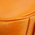 Prada Beige / Orange Canvas &amp; Leather Boston Bowler Bag #2714 by Bolt Boutique