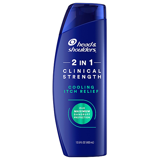 Head & Shoulders Clinical Strength 2in1 Dandruff Shampoo Itch Relief 13.5 Fl Oz by Pasteur Pharmacy