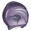San Jamar Single 9" Jumbo Tissue Dispenser, Oceans, 10.25 x 5.63 x 12, Transparent Black Pearl
