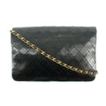 Chanel Matelasse Quilted Turnlock Lambskin Single Flap Shoulder Bag 0 Series #2718 by Bolt Boutique