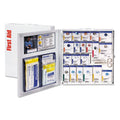 First Aid Only ANSI 2015 SmartCompliance Food Service First Aid Kit, w/o Medication, 50 People, 260 Pieces, Metal Case