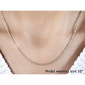 10k Yellow Gold Sparkle Chain 1.50 mm) by Bids.com