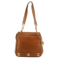 Chanel Triple CC Caviar Skin Chain Tote Bag Brown / Gold Fittings #2721 by Bolt Boutique