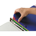 Smead Poly Snap-In Two-Pocket Folder, 50-Sheet Capacity, 11 x 8.5, Assorted, 10/Pack