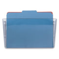 Universal Wall Files, Letter Size, 13" x 4" x 7", Clear