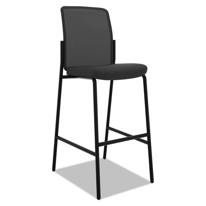 HON Instigate Mesh Back Multi-Purpose Stool, Supports Up to 250 lb, 33" Seat Height, Black, 2/Carton