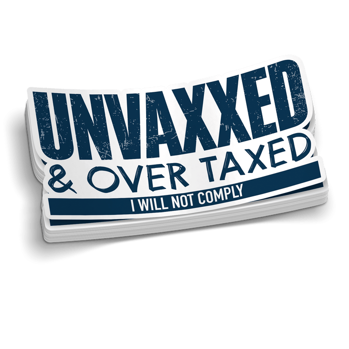 Unvaxxed - Hard Hat Decal by Armed American Supply