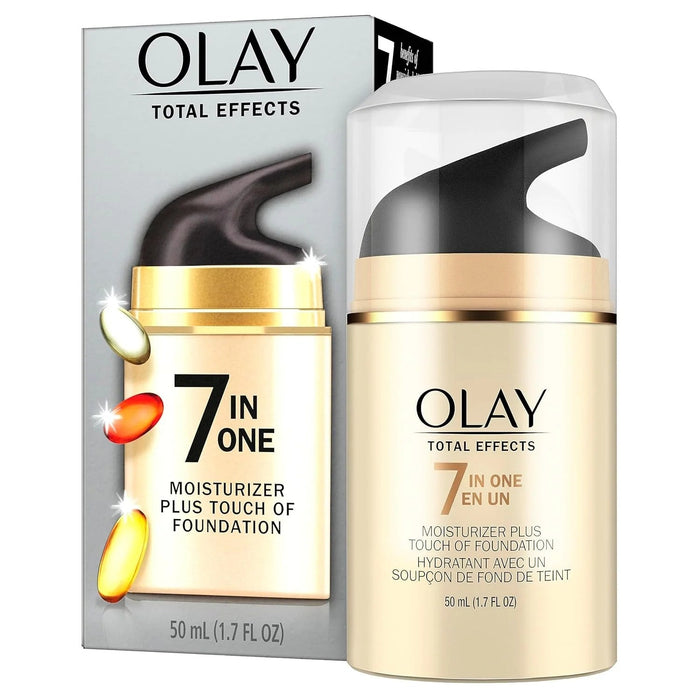 Olay Moisturizer Plus Touch Of Foundation, 7 In One 1.7 Fl Oz by Pasteur Pharmacy