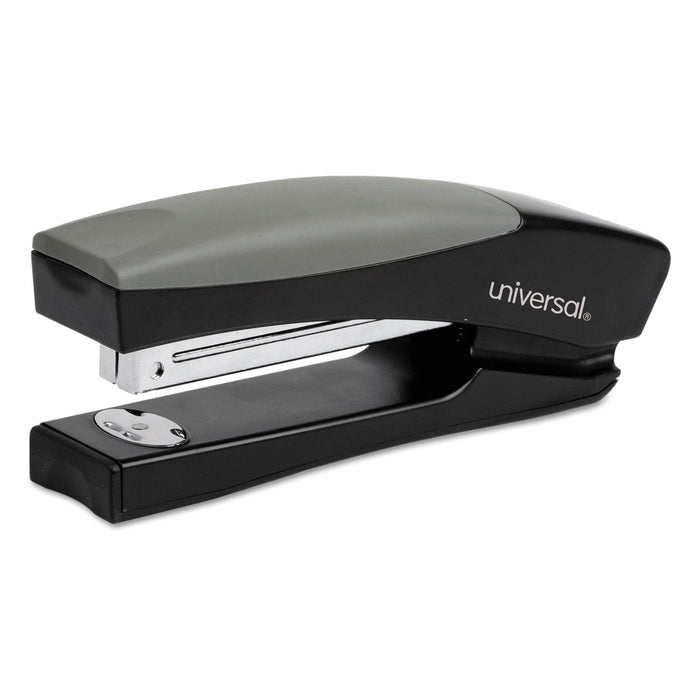 Universal Stand-Up Full Strip Stapler, 20-Sheet Capacity, Black/Gray