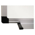 MasterVision Porcelain Value Dry Erase Board, 24 x 36, White, Aluminum Frame
