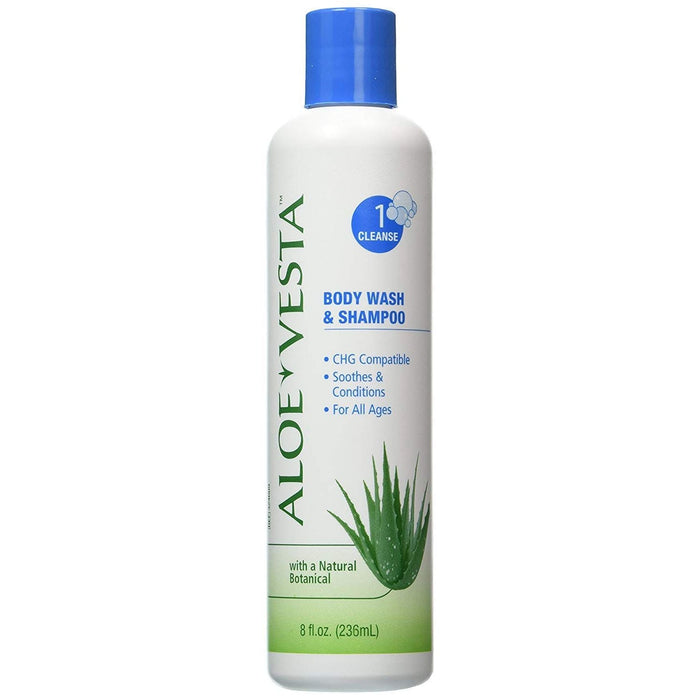 Aloe Vesta ConvaTec 2-N-1 Body Wash And Shampoo 8 Oz by Pasteur Pharmacy