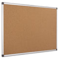 MasterVision Value Cork Bulletin Board with Aluminum Frame, 24 x 36, Natural