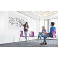MasterVision Magnetic Dry Erase Tile Board, 29 1/2 x 45, White Surface