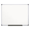 MasterVision Porcelain Value Dry Erase Board, 48 x 72, White, Aluminum Frame