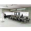 MasterVision Magnetic Dry Erase Tile Board, 29 1/2 x 45, White Surface