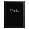 MasterVision Kamashi Chalk Board, 48 x 36, Black Frame