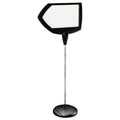 MasterVision Floor Stand Sign Holder, Arrow, 25x17 sign, 63" High, Black Frame