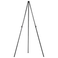 MasterVision Instant Easel, 61.5" High, Black, Steel, Heavy-Duty