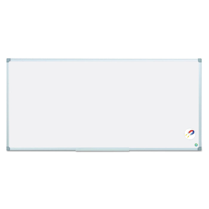 MasterVision Earth Gold Ultra Magnetic Dry Erase Boards, 48 x 96, White, Aluminum Frame
