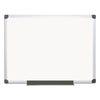 MasterVision Value Melamine Dry Erase Board, 36 x 48, White, Aluminum Frame
