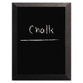 MasterVision Kamashi Chalk Board, 48 x 36, Black Frame
