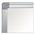 MasterVision Earth Easy-Clean Dry Erase Board, White/Silver, 24x36