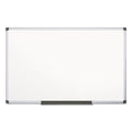 MasterVision Value Melamine Dry Erase Board, 48 x 96, White, Aluminum Frame